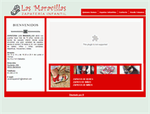 Tablet Screenshot of calzadoslasmaravillas.com